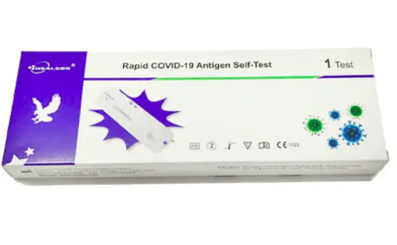 Healgen Antigen Covid-19 Lateral Flow Test Single Pack