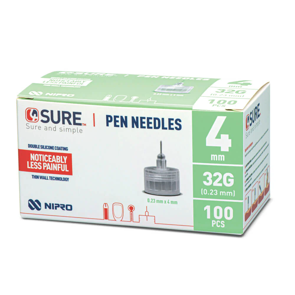 4sure Pen Needles 32G 4mm