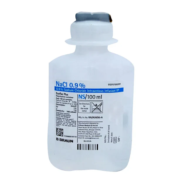 Saline 0.9% 100ml x 1