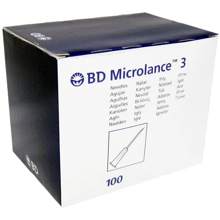BD Microlance 3 Needles 18g x 1.5" x 100
